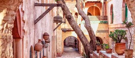 Overnatningsstedets område