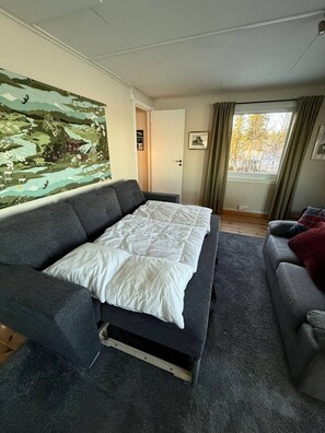 House, 1 Bedroom, Fireplace, Lake View - Camp Caroli Family House (Jukkasjarvi)