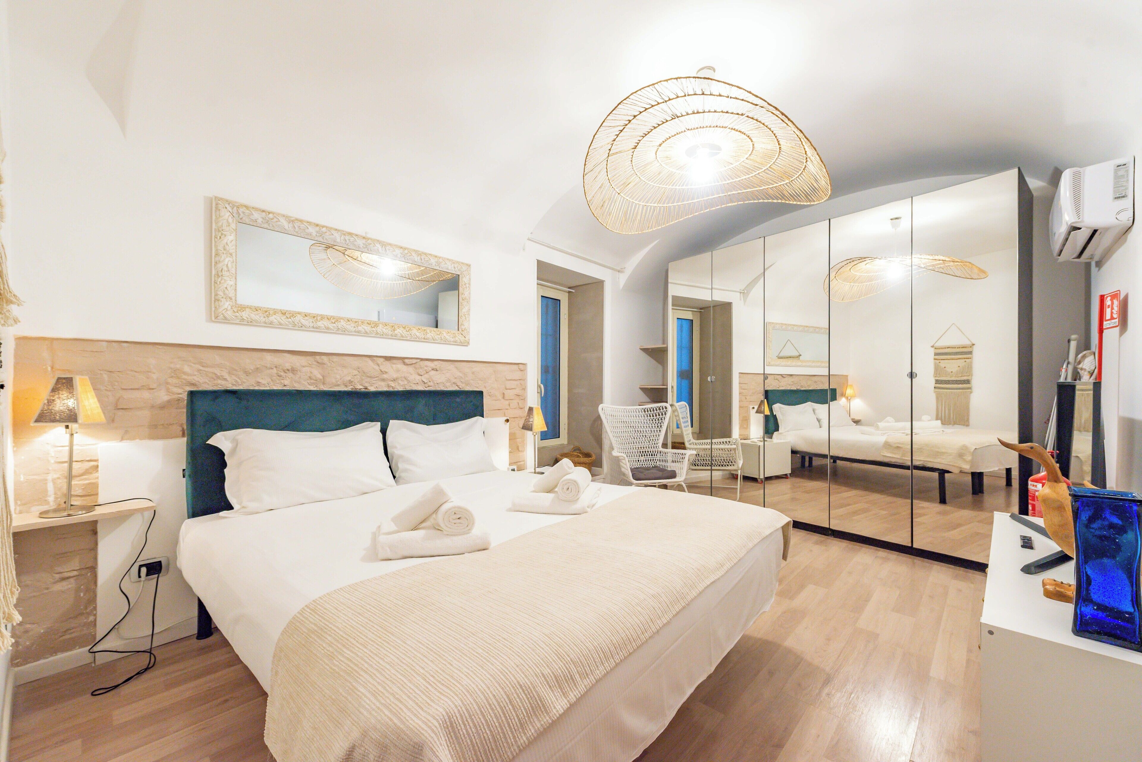 Lägenhet (1 Bedroom) | 1 sovrum, strykjärn/strykbräda och sängkläder