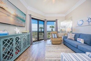 Condo, 2 Bedrooms | Living area - Phoenix Vi 6104 2 Bedroom Condo (Orange Beach)