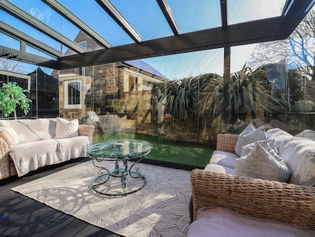 Terrace/patio. Johns Cottage