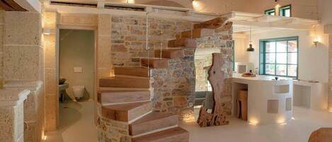 Deluxe Villa, Sea View | Living area