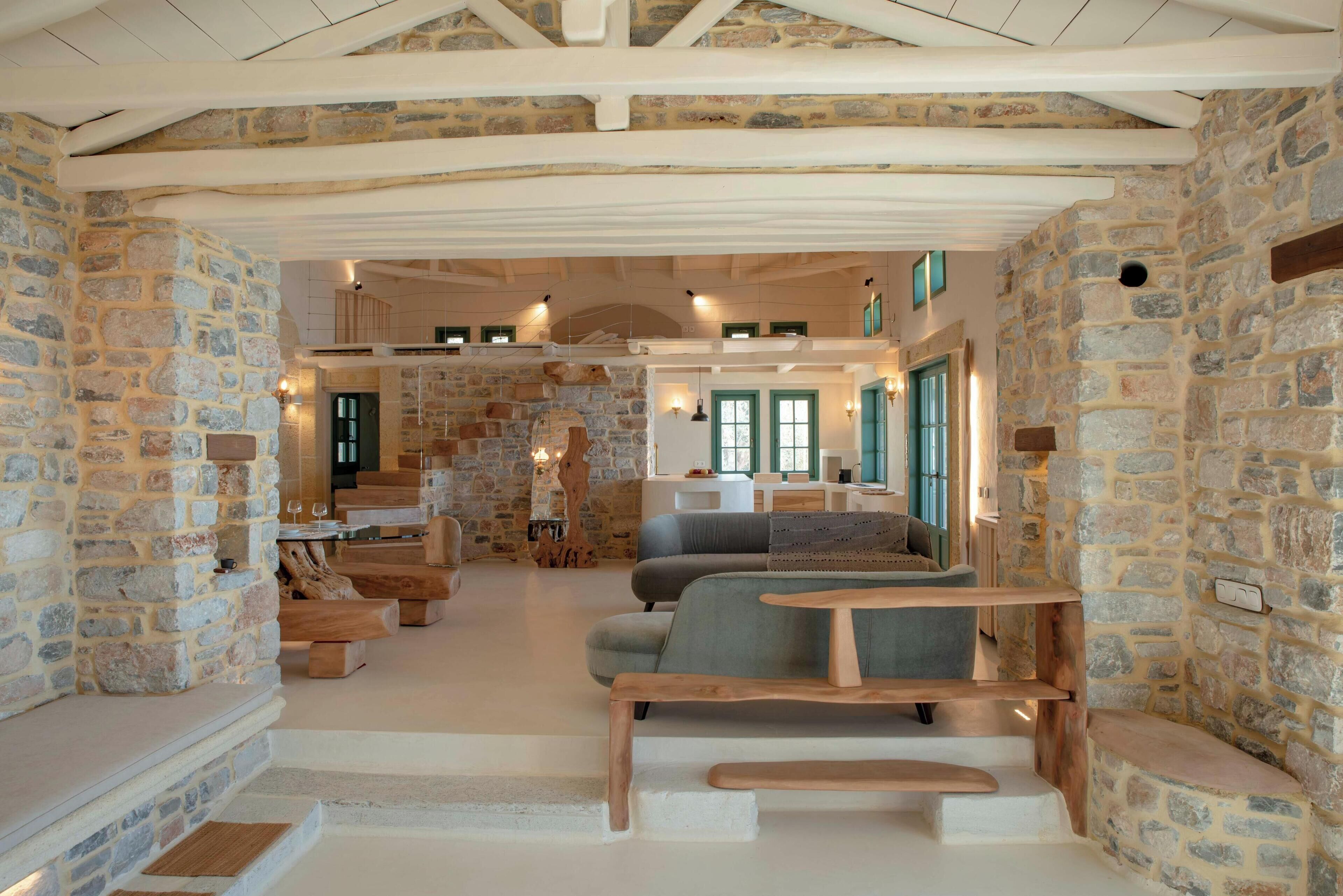 Altamar Villa | Living area | 32-inch Smart TV with digital channels, Netflix, streaming services