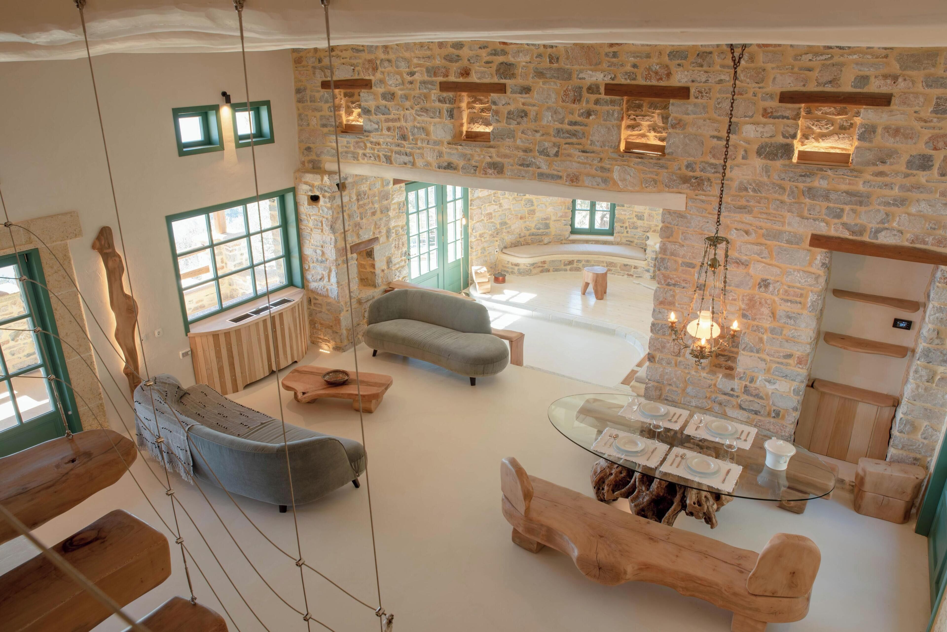 Deluxe Villa, Sea View | Living area