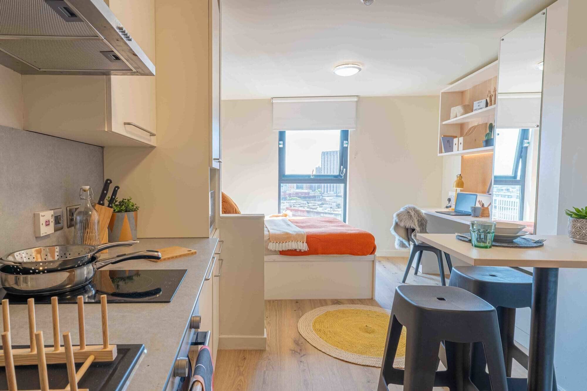 Studio, Non Smoking | Private kitchen