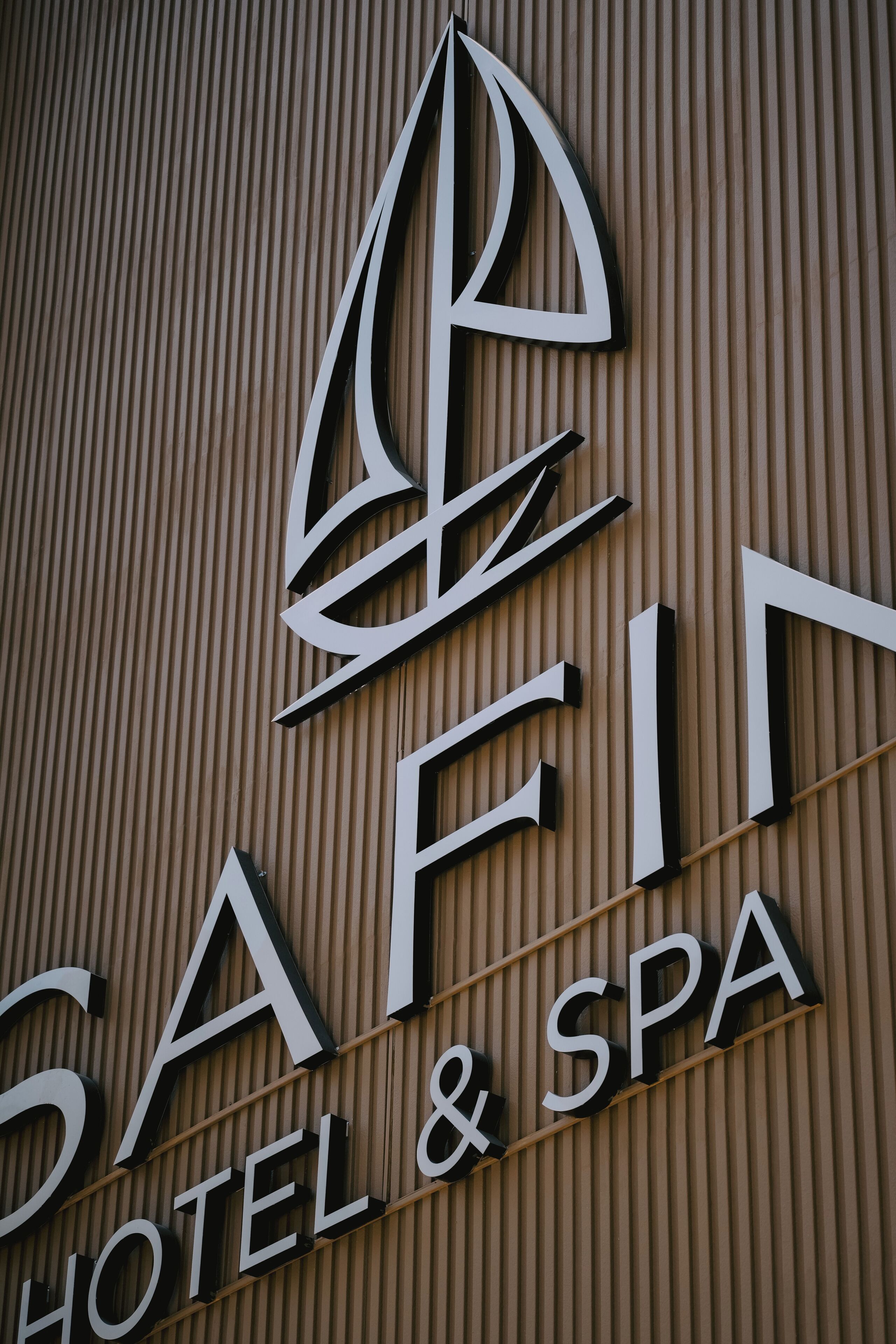 Fassade der Unterkunft