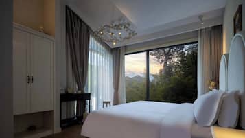 家庭雙床房, 露台, 山景 | 客房景觀