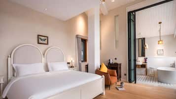 Decoración personalizada, muebles diferentes y escritorio