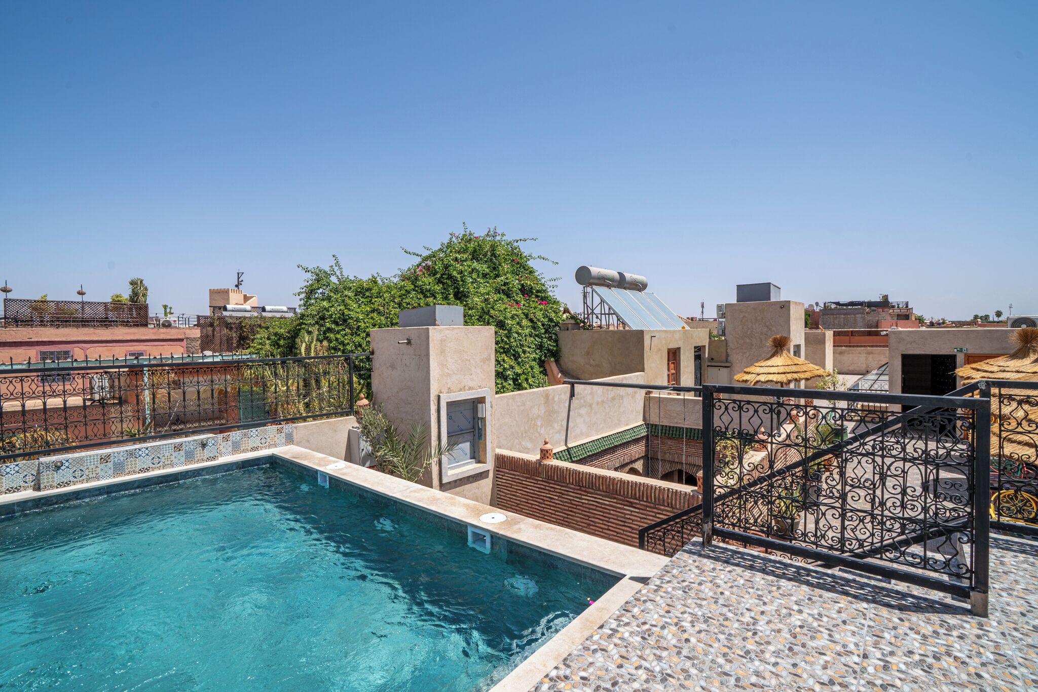 Piscina na cobertura
