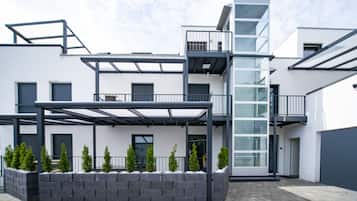 Fassade der Unterkunft