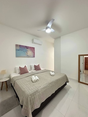 อพาร์ทเมนท์, 2 ห้องนอน, พร้อมสิ่งอำนวยความสะดวกสำหรับผู้พิการ, วิวสวน | 3 ห้องนอน