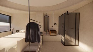 ตู้นิรภัยในห้องพัก, โต๊ะทำงาน, ผ้าม่านกันแสง, ห้องเก็บเสียง