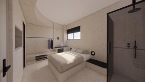 Premium bedding, minibar, in-room safe, desk - Ernest Suites Psiri (Athens)