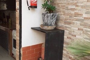 Enceinte de l’hébergement