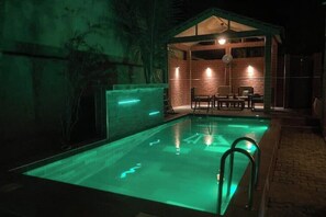 Indoor pool - Double room with terrace and beach access (M'bour)