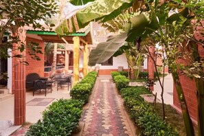 Terrace/patio - Cosy room with single bed, air conditioning and private balcony (M'bour)