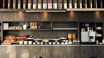 Daily buffet breakfast (EUR 21.00 per person)