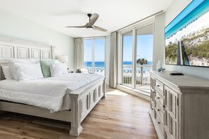 3 bedrooms, iron/ironing board, free WiFi, bed sheets - Luxury on the Beach in Silver Beach 306E - Sleeps 10 w/spa shower (Destin)