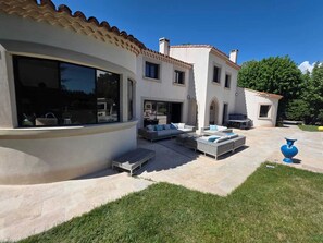 Terrace/patio - Charming Provencal villa with pool Cabriès (Cabriès)