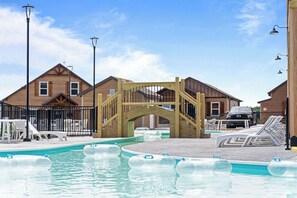 Indoor pool, a heated pool - Luxury Cabin Private Hot Tub and Steps to Pools! (Kimberling City)