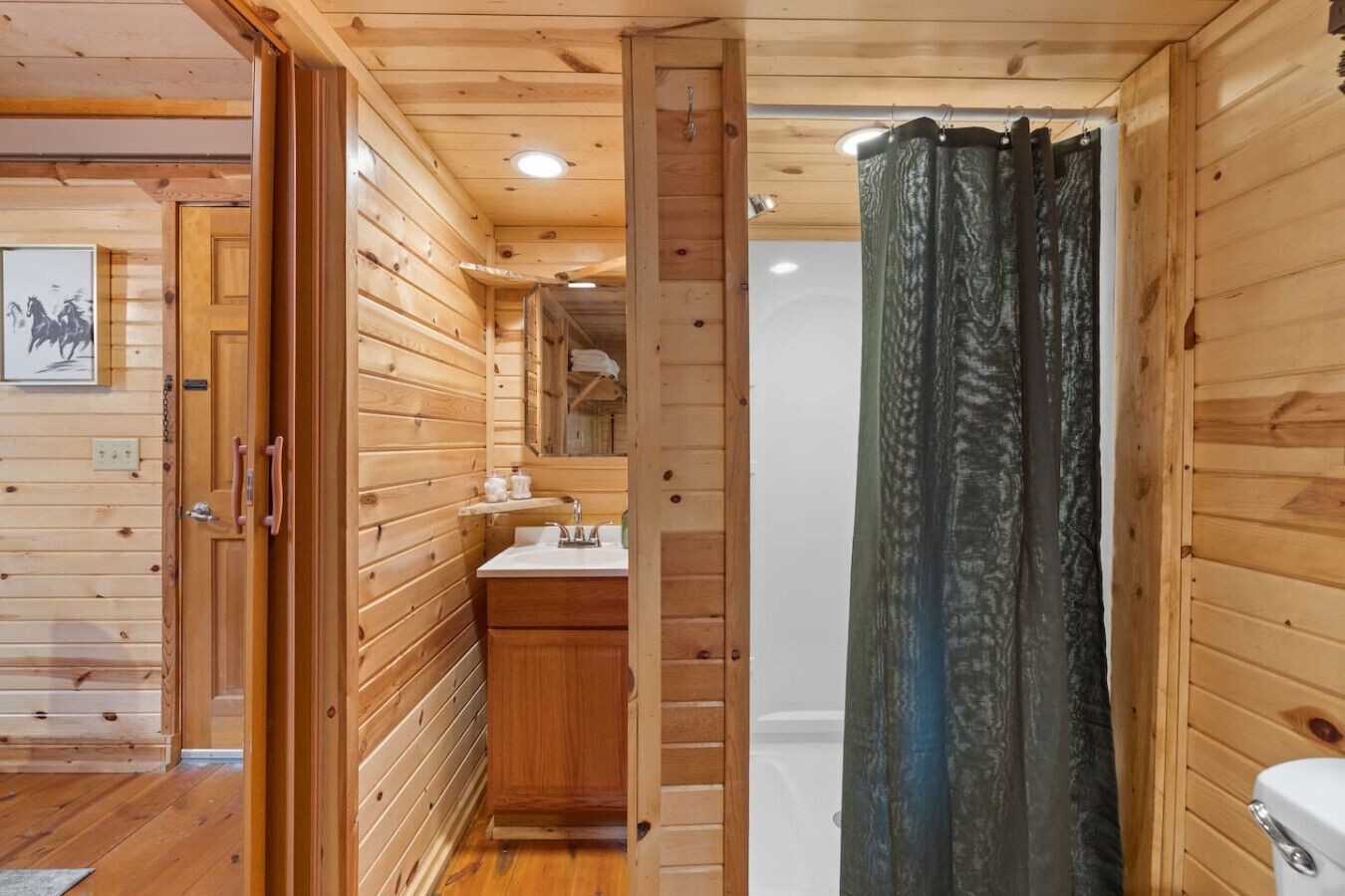 Hair dryer, towels
