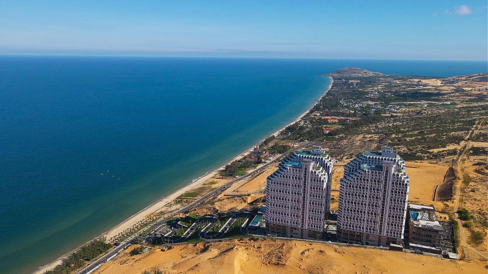 Quarto luxo, vista para a praia