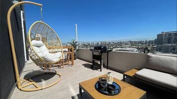 Apartament, 1 dormitori, terrassa | Vista des de l'habitació