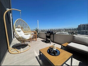 Apartamento, 1 habitación, terraza | Vistas desde la habitación