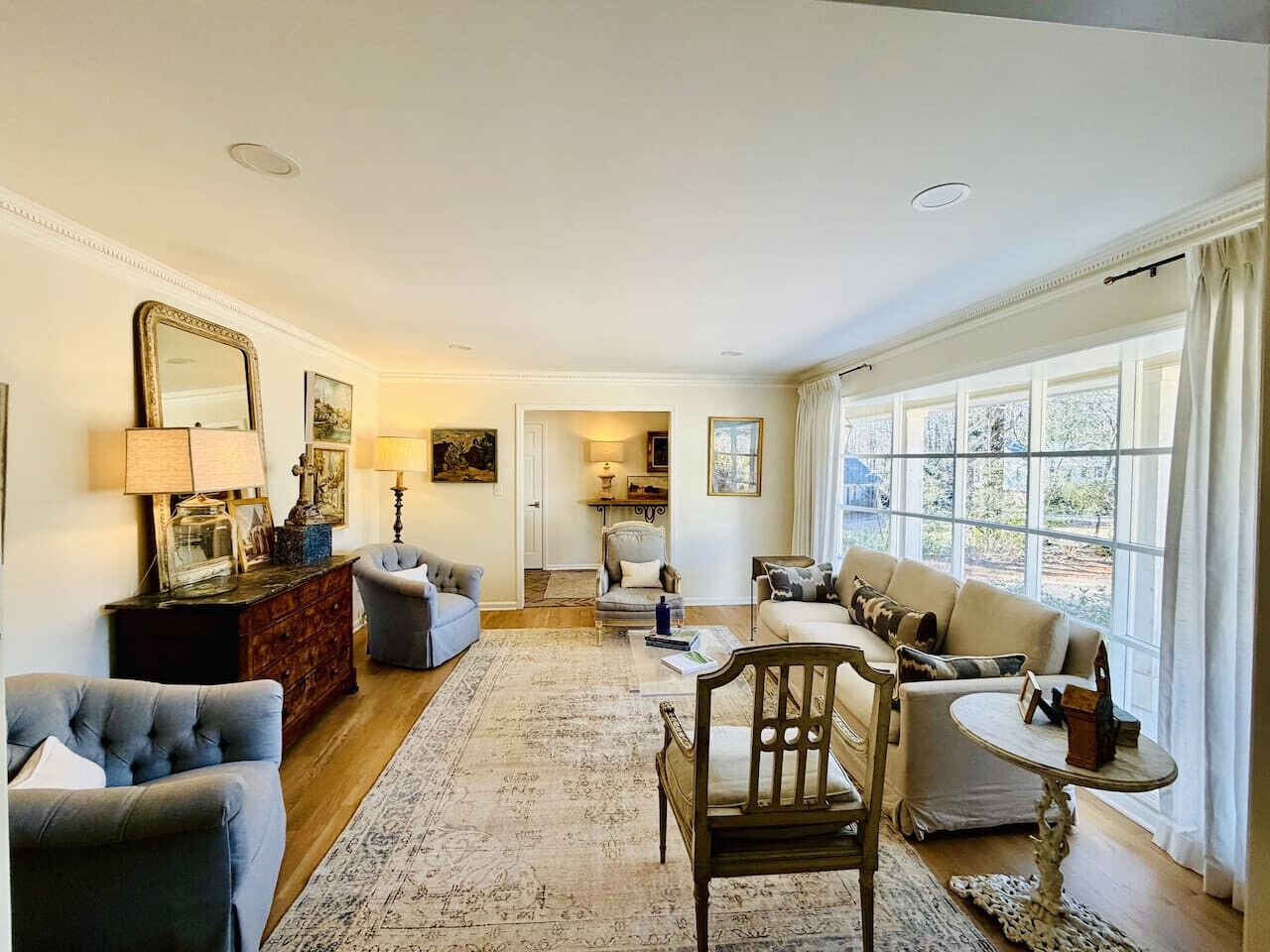 TV, fireplace, ping pong