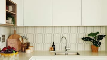 Apartment, 1 Bedroom, Balcony | Private kitchen