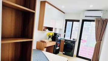 Apartamento Deluxe, balcón | Wifi gratis y ropa de cama