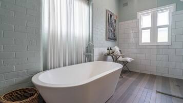 Hair dryer, towels