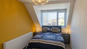 Desk, iron/ironing board, travel crib, WiFi