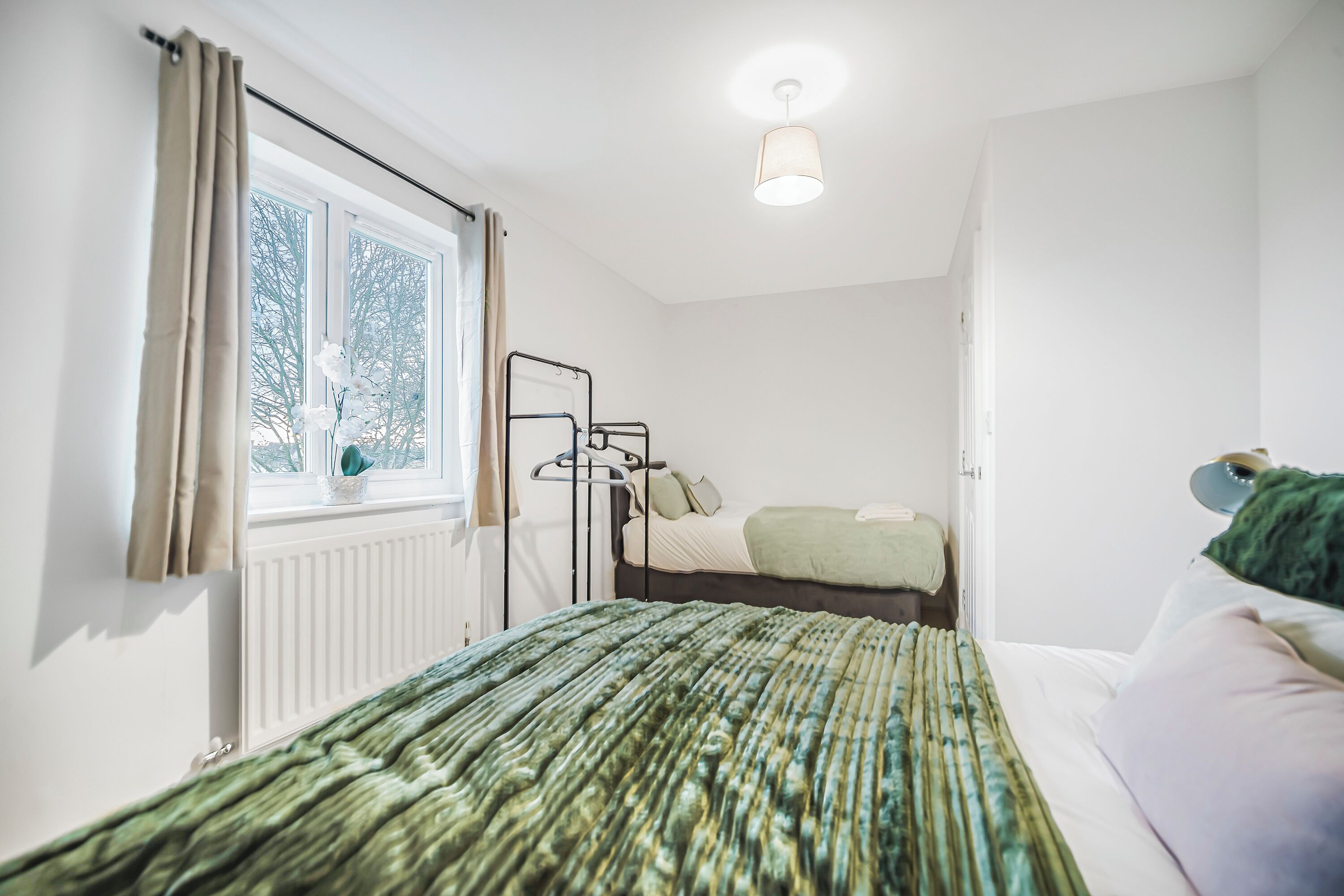 2 bedrooms, iron/ironing board, free WiFi, bed sheets