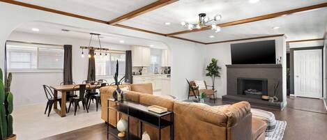 Televisie en een kantoor