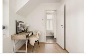 Apartment, 2 Bedrooms, Garden View | Bathroom - Bergenhus Apartment in Historical Sandviken (Bergen)