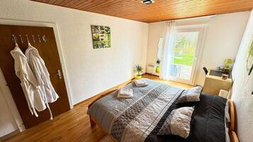 1 chambre, bureau, Wi-Fi gratuit, draps fournis