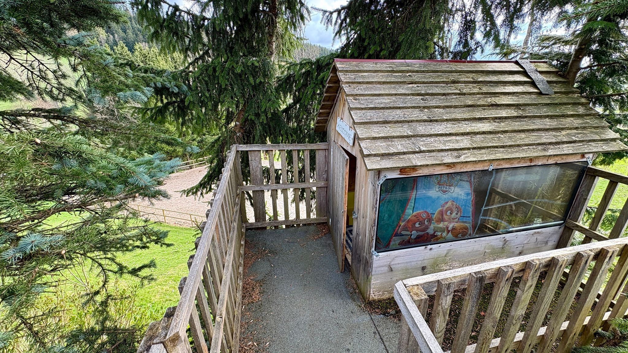 Overnatningsstedets område