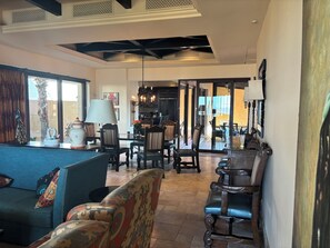 Living area - Elegant Novaispania 4BR house views Pacific next to Quivira Golf Cabo San Lucas (Cabo San Lucas)