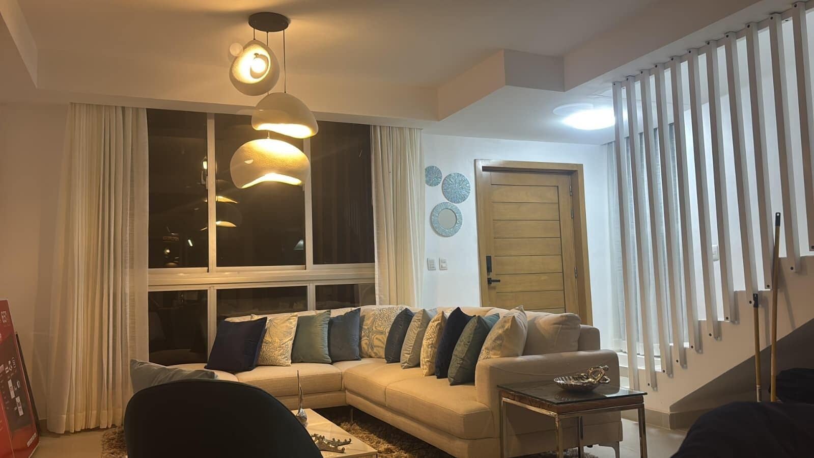 Vila, 3 quartos, piscina particular | Sala de estar