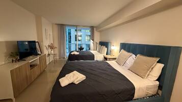 1 chambre, fer et planche Ă repasser, lit parapluie, Wi-Fi