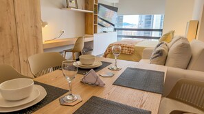 1 chambre, fer et planche à repasser, Wi-Fi, draps fournis