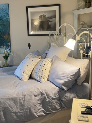 Ferros/tábuas de passar roupa, Wi-Fi, roupa de cama