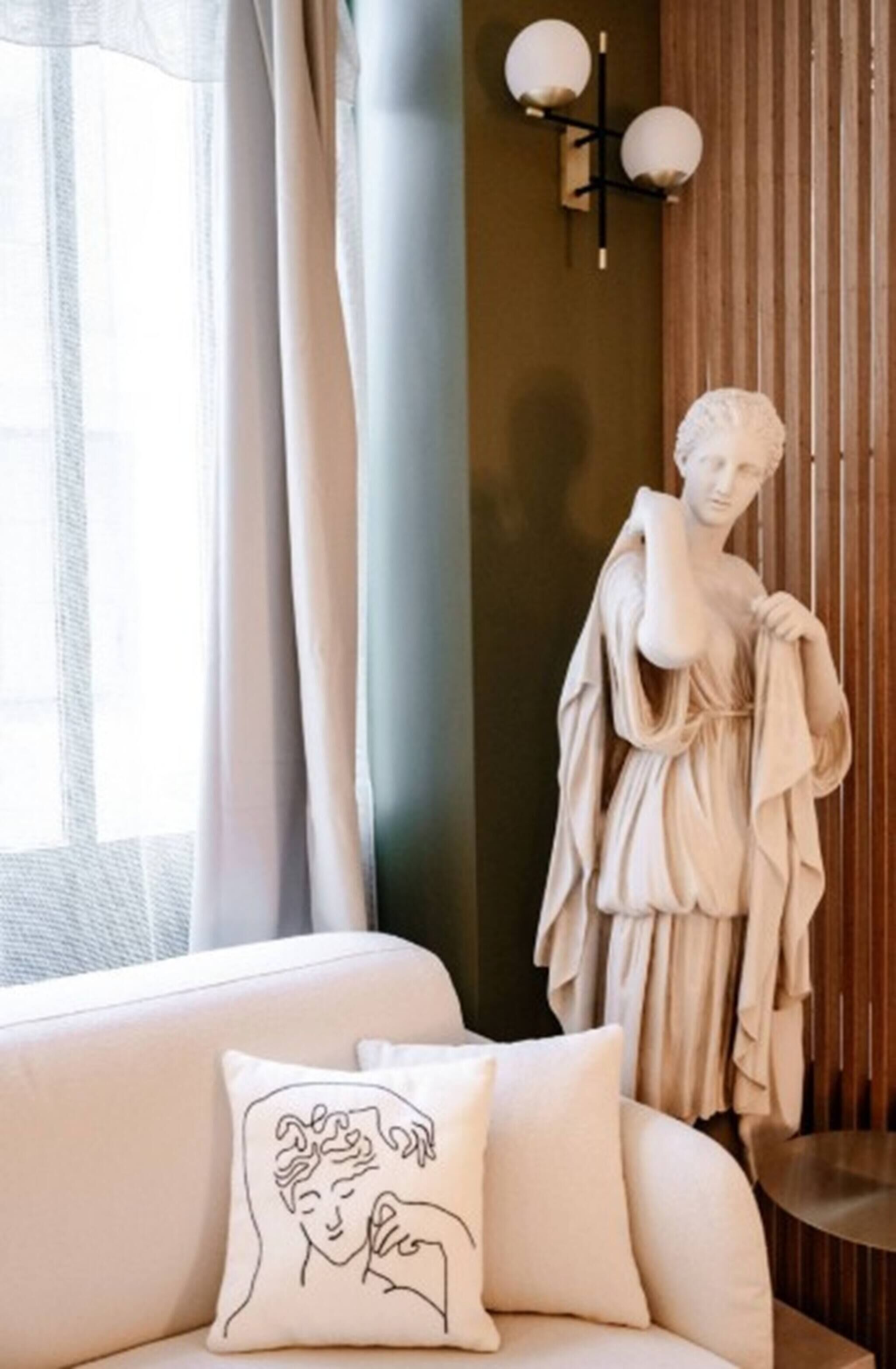 Apartemen, 1 kamar tidur, akses difabel, perapian | Interior