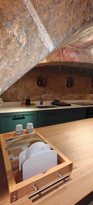 Apartamento, vistas a la ciudad | Cocina privada