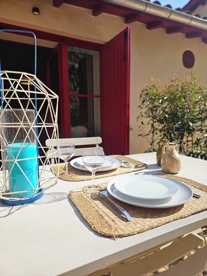 Opções para refeição ao ar livre