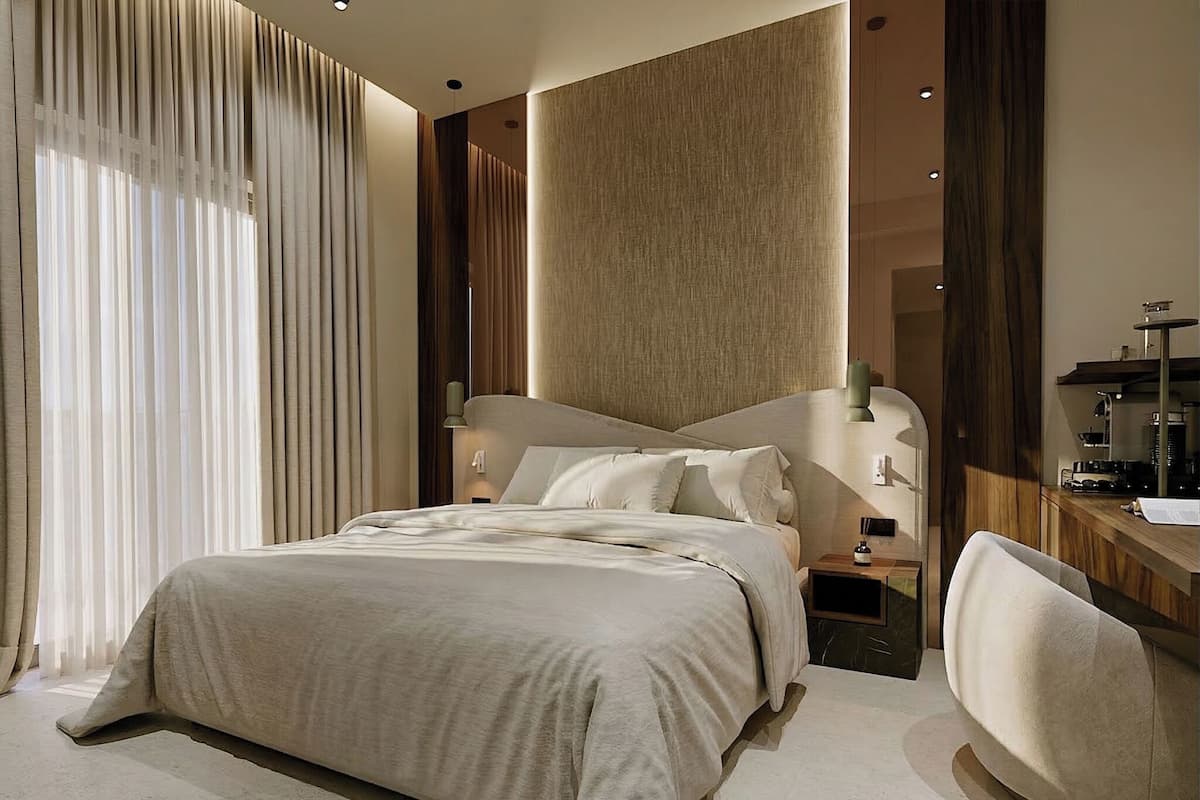 In-room safe, laptop workspace, blackout curtains, soundproofing