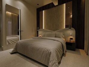 Essential Business Room | เครื่องนอนป้องกันสารก่อภูมิแพ้, ตู้นิรภัยในห้องพัก, โต๊ะทำงาน
