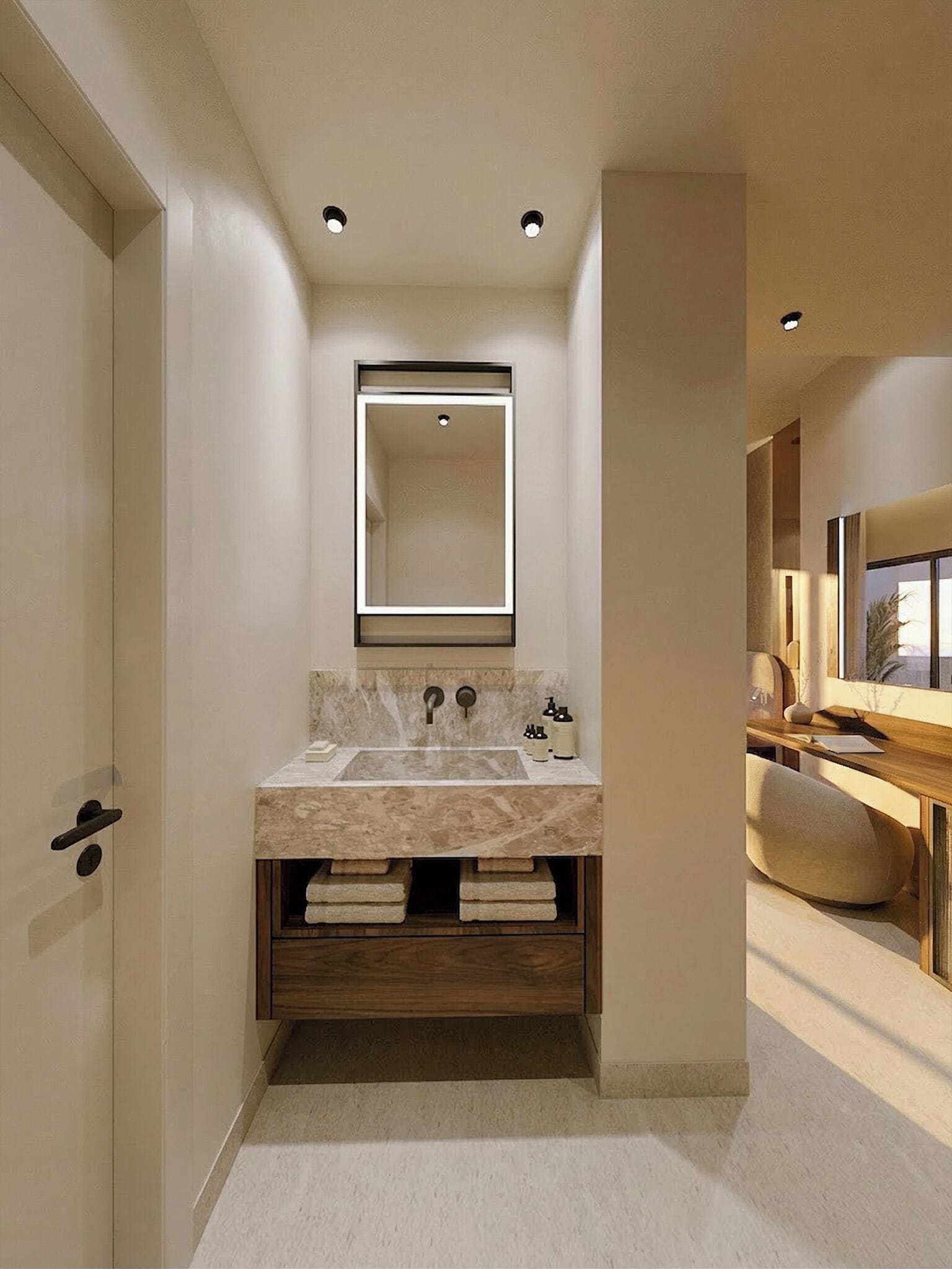 Junior Suite with Hot Tub | Seprai antialergi, brankas, meja kerja, dan ruang kerja ramah laptop