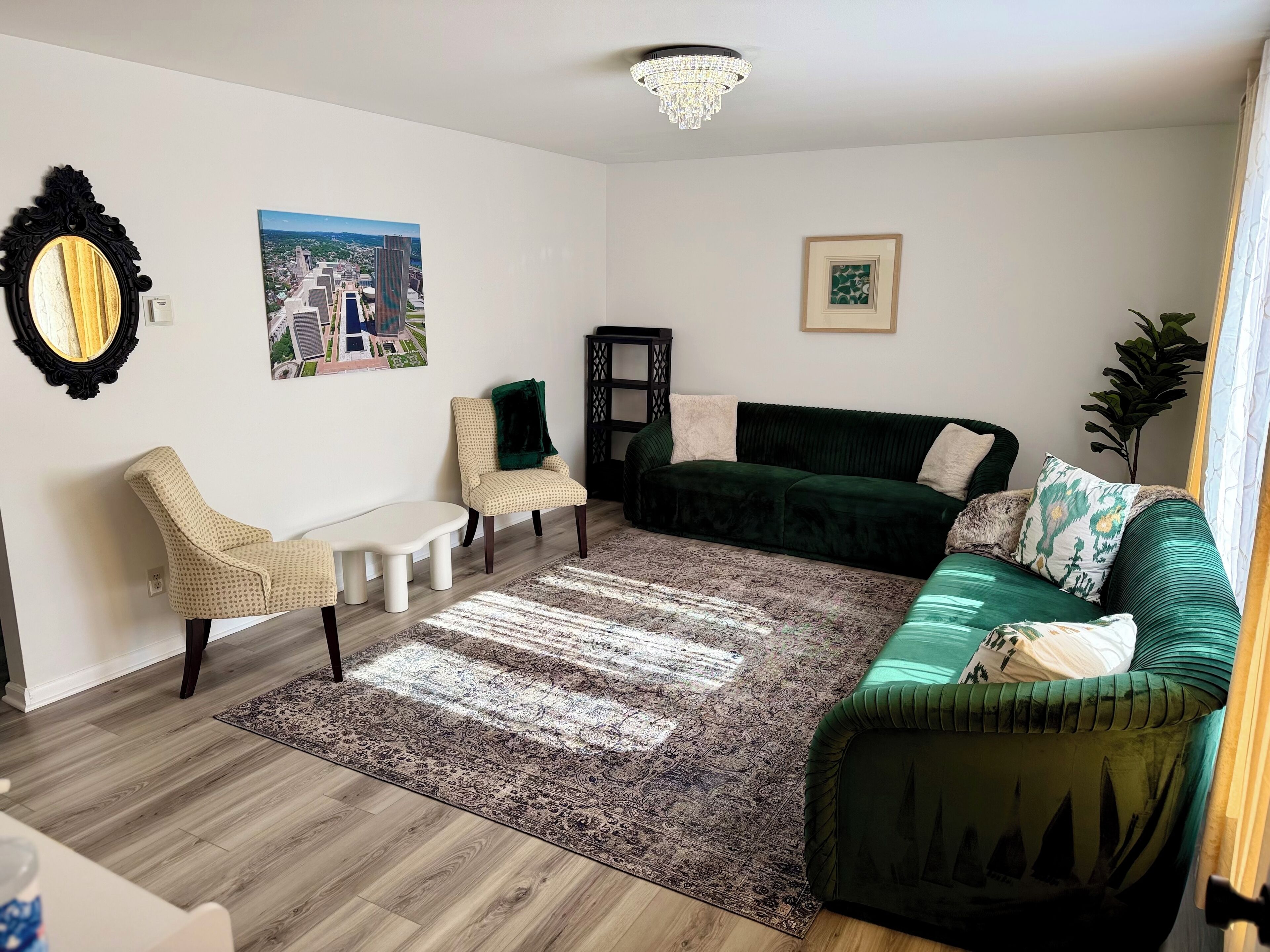 Área de sala de estar